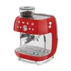 Kép 10/12 - Smeg EGF03RDEU őrlővel kombinált espresso kávéfőző retro piros