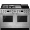 Kép 1/9 - Smeg CPF120IGMPX Portofino kombinált tűzhely inox 120cm