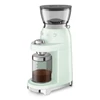 Kép 1/4 - Smeg CGF03PGEU félprofesszionális kávédaráló retro 150W világoszöld