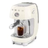 Kép 1/6 - Smeg ECF03CREU espresso kávéfőző cold brew funkcióval retro bézs