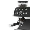 Kép 4/7 - Smeg EGF03BLMEU őrlővel kombinált espresso kávéfőző retro matt fekete