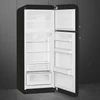 Kép 3/10 - Smeg FAB30RBL5 felülfagyasztós hűtő retro jobbos zsanér fekete