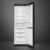 Kép 4/10 - Smeg FAB32RBL5 alulfagyasztós retro hűtő jobb oldali zsanér fekete