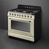 Kép 3/11 - Smeg TR90GMP tűzhely Victoria design 90cm 1 sütőtér gázlap bézs