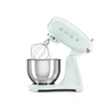 Kép 3/4 - Smeg SMF05PGEU retro konyhai robotgép világoszöld test és talp