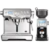Kép 1/4 - Sage BES920BSS eszpresszó kávéfőzőgép & BCG820BSS Automata kávédaráló