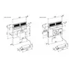 Kép 2/3 - SIRIUS S-DD11 EM 81cm Pultba építhető páraelszívó (MOTOR NÉLKÜL)