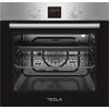 Kép 1/8 - Tesla BO700SX beépíthető sütő digitális óra inox