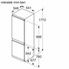 Kép 10/10 - Bosch KIN865SF0 alulfagyasztós beépíthető NoFrost hűtő 178cm Seie2