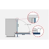 Kép 9/11 - Bosch SGH4HCX48E teljesen beépíthető mosogatógép VarioHinge StatusLight Serie4