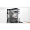 Kép 3/13 - Bosch SMH4HVX00E teljesen beépíthető mosogatógép Vario Hinge zsanér VarioDrawer felső kosár Serie4