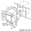 Kép 8/8 - Bosch SPI6EMS23E beépíthető mosogatógép nemesacél