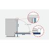 Kép 9/10 - Bosch SBH4HCX48E XXL teljesen beépíthető mosogatógép Serie4
