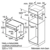 Kép 11/12 - Bosch HSG636ES1 beépíthető gőzsütő nemesacél 3TFT EcoClean hátfal Serie8