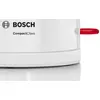 Kép 5/12 - Bosch TWK3A011 CompactClass vízforraló 1,7L fehér