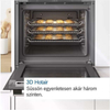 Kép 5/11 - Bosch HBA573BA0 beépíthető sütő fekete pirolítikus Serie4