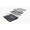 Kép 7/15 - Bosch CSG7361B1 beépíthető kompakt gőzsütő TFT TouchDisplay Plus AirFry Home Connect 45cm fekete Serie8