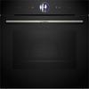 Kép 1/17 - Bosch HSG7364B1 gőzsütő TFT TouchDisplay Plus AirFry sütés PerfectBake Plus sütőszenzor EcoClean Direct hátfal fekete Serie8