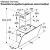 Kép 9/9 - Bosch DWK85DK60 fali páraelszívó fekete üveg 80cm Serie2