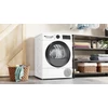 Kép 4/18 - Bosch WQG243DNBY hőszivattyús szárítógép 9kg fekete ajtó Serie6