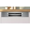Kép 5/15 - Bosch SMI4HCS07E beépíthető mosogatógép nemesacél Serie4