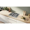 Kép 2/7 - Bosch PBP6B5K80H beépíthető gázfőzőlap nemesacél 60cm Serie2