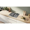 Kép 2/7 - Bosch PGH6B5K60 beépíthető gázfőzőlap nemesacél 60cm Serie4