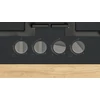 Kép 4/7 - Bosch PNH6B6K40 beépíthető gázfőzőlap edzett üveglapon Serie4