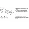 Kép 13/15 - Bosch PVQ61CHB1E beépíthető indukciós főzőlap Matt Design felület 60cm Serie6
