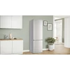 Kép 4/14 - Bosch KGN392I1F szabadonálló alulfagyasztós hűtő inox NoFrost 203x60x65cm Serie4
