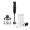 Kép 1/5 - Bosch MSM2650B CleverMixx botmixer szett fémszár 600W fekete/antracit