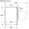 Kép 8/8 - Bosch WGG2540NBY elöltöltős mosógép 10kg 1400f/p Serie6