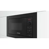 Kép 2/7 - Bosch BFL623MB4 beépíthető mikrohullámú sütő fekete Serie2