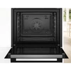 Kép 3/9 - Bosch HBA274BB3F beépíthető sütő pirolítikus fekete Serie4