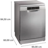 Kép 7/16 - Bosch SMS26AI01F szabadonálló mosogatógép inox Serie2