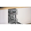 Kép 6/15 - Bosch SPU4HMS13E aláépíthető mosogatógép szálcsiszolt acél 45cm Serie4