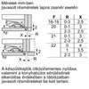 Kép 16/17 - Bosch KIN96ADC0 beépíthető alulfagyasztós hűtőszekrény NoFrost SoftClose lapos zsanér 194x54x55cm Serie6