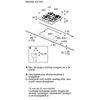 Kép 12/13 - Bosch PPP6AAI40 beépíthető gázfőzőlap Matt design üveglapon 60cm Serie6