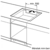 Kép 16/16 - Bosch PXY875DW4E beépíthető Flexindukciós főzőlap Home Connect 80cm Serie8