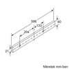 Kép 14/15 - Bosch DFL064W54 teleszkópos páraelszívó 60cm Serie2