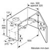 Kép 15/15 - Bosch DFL064W54 teleszkópos páraelszívó 60cm Serie2