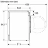 Kép 17/17 - Bosch WQJ24200BY hőszivattyús szárítógép fekete-fehér ajtó 9kg Serie6