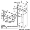 Kép 4/4 - BOSCH CDG634BS1 Beépíthető gőzpároló