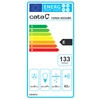 Kép 2/3 - Cata CERES 900 fekete halogén fali páraelszívó + BK150 ECO bekötő szett 02059200sz