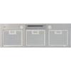 Kép 4/5 - Cata GL-75 X/C LED felső szekrénybe beépíthető inox páraelszívó 75cm