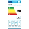 Kép 2/3 - Cata BETA PRO 6000 X Inox fali páraelszívó 60cm