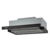 Kép 1/5 - CATA - Páraelszívó TFH-6630/A BK fekete LED brushless teleszkópos 60cm