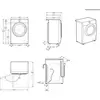 Kép 7/8 - Electrolux EW6SN427WI PerfectCare keskeny elöltöltős mosógép, 7 kg, 1200 f/p., inverter motor, TimeManager