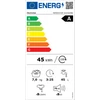 Kép 2/5 - Electrolux EWS6327DE PerfectCare keskeny elöltöltős mosógép gőz funkció 7kg 1200f/p
