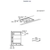 Kép 10/11 - Electrolux ECC83410CT beépíthető indukciós lap páraelszívóval SaphirMatt® SE 80cm
